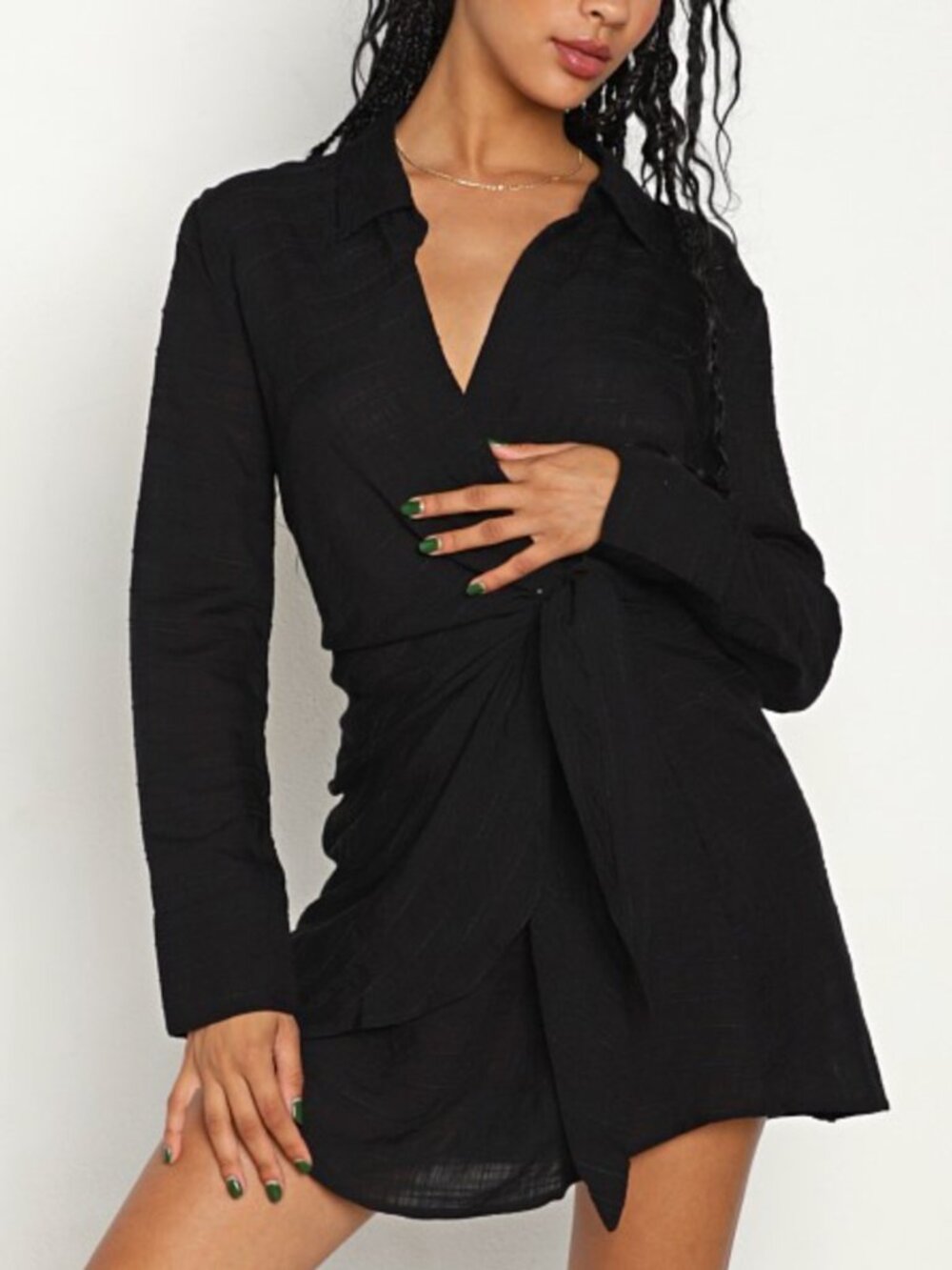 L*space Daydream Tunic in Black - Size: Small